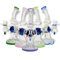 10” Corona Perc Waterpipe- Cali Cloudx