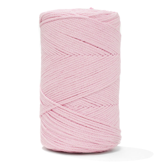 2mm Braided Cord - Pale Pink Color