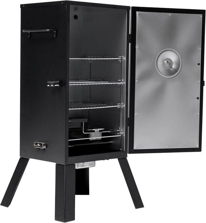 30 Inch Electric Vertical Smoker Analog Temperature