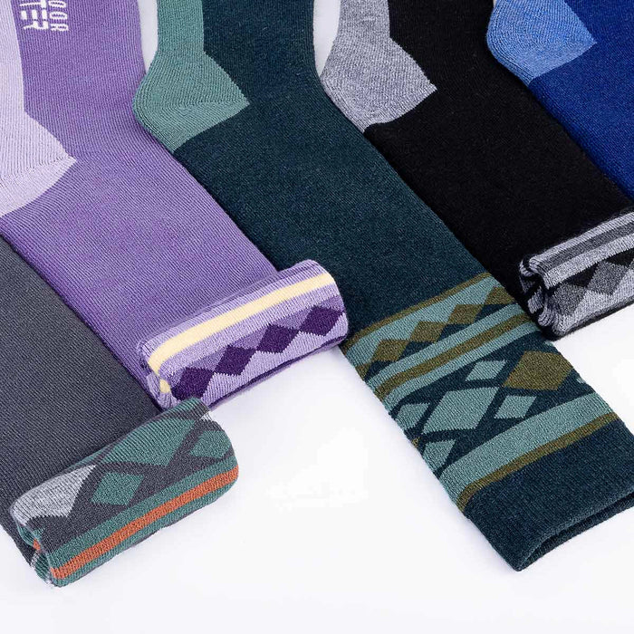 4-Pack Merino Wool Ski Socks
