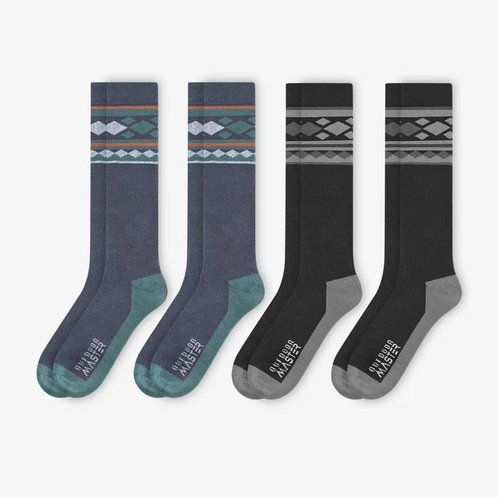 4-Pack Merino Wool Ski Socks