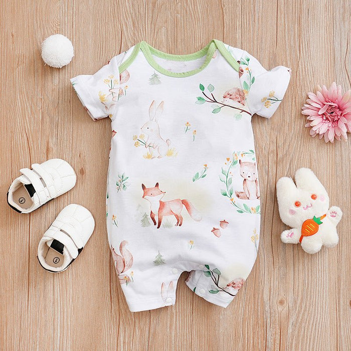 5 Designs Premium Baby's Cartoon Jumpsuit