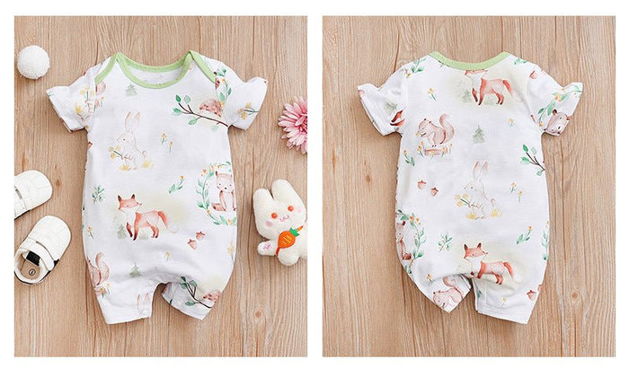 5 Designs Premium Baby's Cartoon Jumpsuit