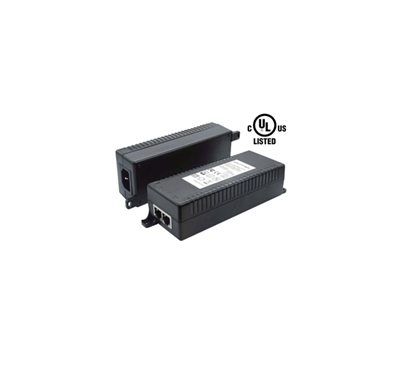 Product Marketing Image of Simply Secured SKU: POEJK-I1-60 by Vendor Grid Networking Product 60W Gigabit PoE Injector - Single-Port 802.3af/at, 10/100/1000 Mbps | POEJK-I1-60