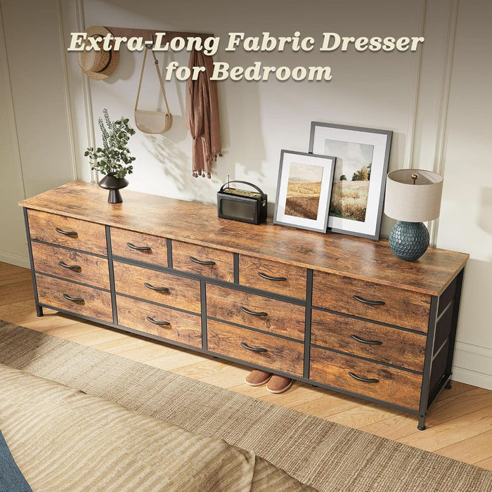 70 Inch Dresser TV Entertainment Center With Drawers-4