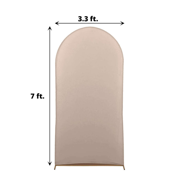 7 ft. tall beige backdrop for photography, 3.3 ft. wide