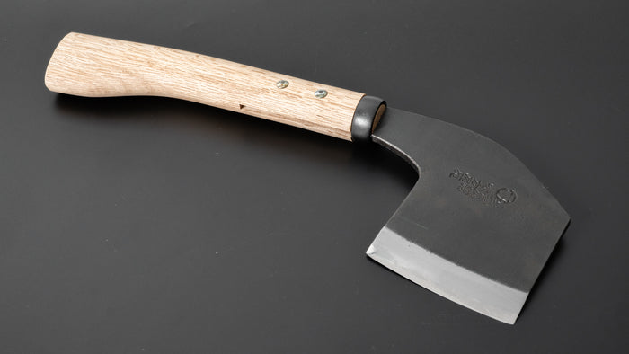 Ajikataya Kubimagari Hatchet Oak Handle (Double Bevel) - HITOHIRA