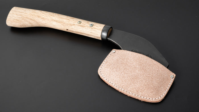 Ajikataya Kubimagari Hatchet Oak Handle (Double Bevel) - HITOHIRA