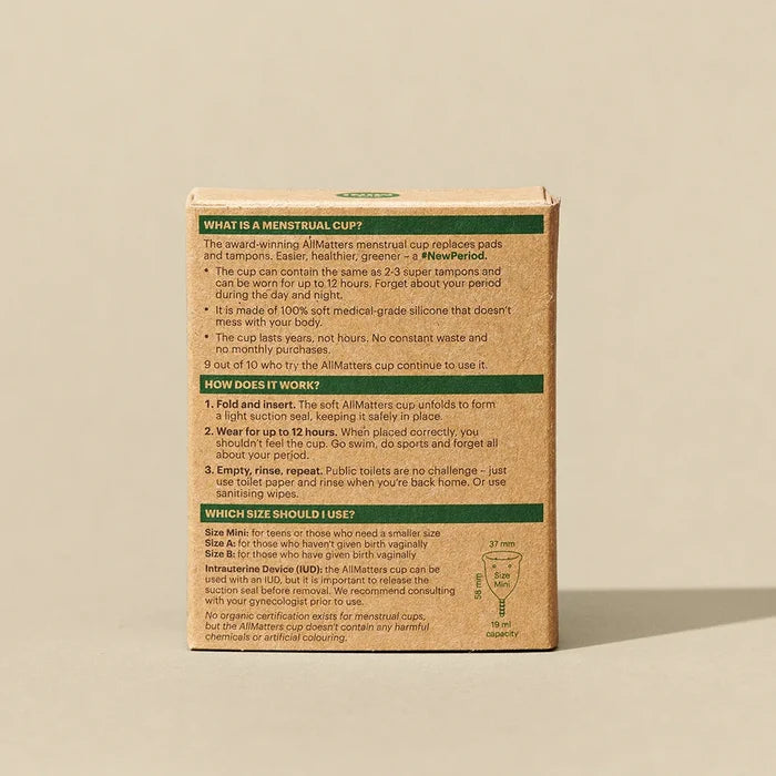 Allmatters Menstrual Cup