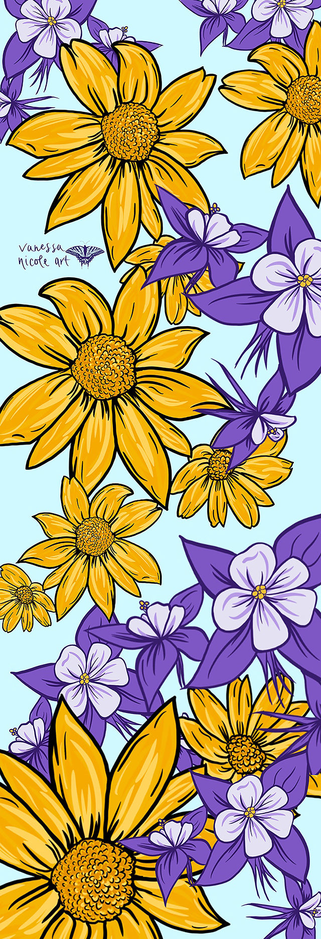 Alpine Flowers by Vanessa Schultz
