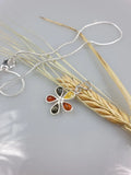 Amber Flower Pendant