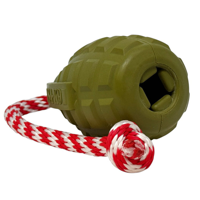 Army Green Grenade Rope Reward Toy