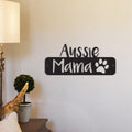 Australian Shepherd Metal Wall Art — Mama Design