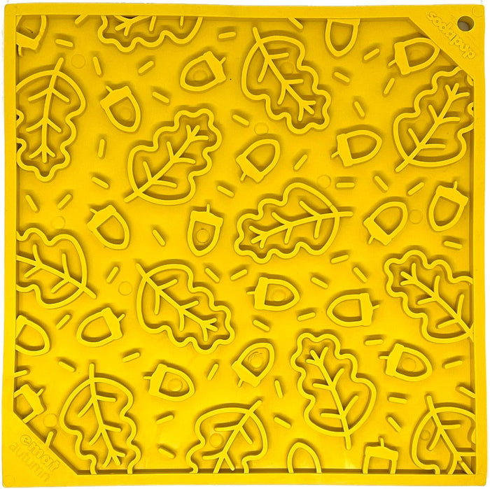 Autumn Leaf Yellow Lick Mat