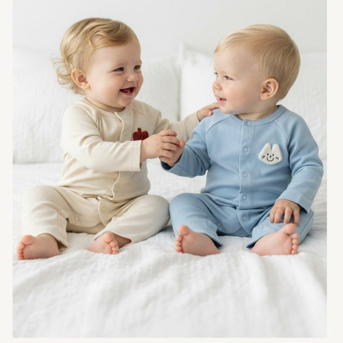 Baby 3D Cartoon Rabbit and Bear Design Jumpsuit (5 Designs)