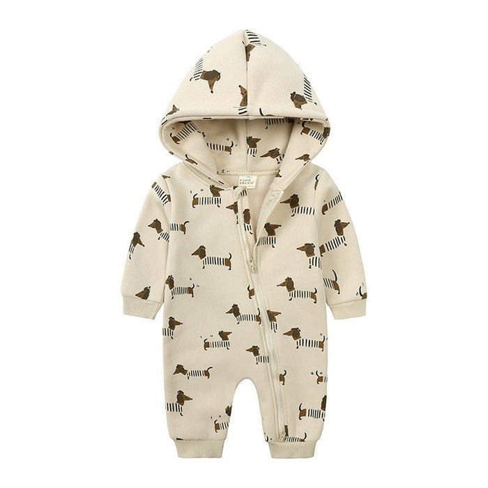 Baby Adorable Animal and Cartoon Print Design Jumpsuit (5 Designs)