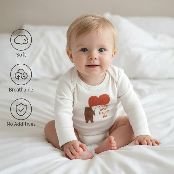Baby Adorable Animal Print Design Bodysuit (5 Designs)