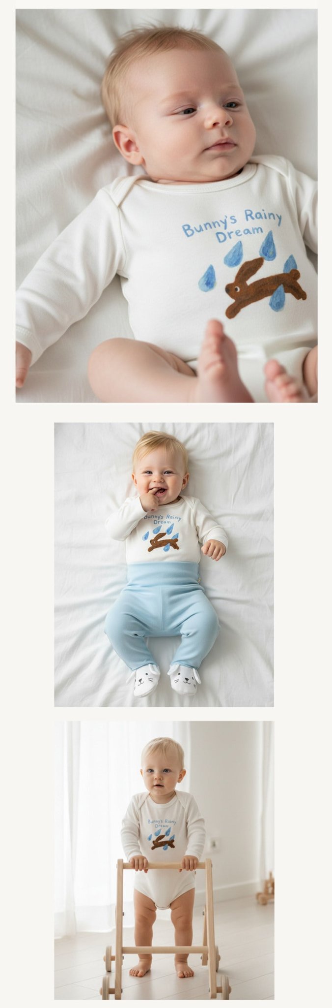 Baby Adorable Animal Print Design Bodysuit (5 Designs)