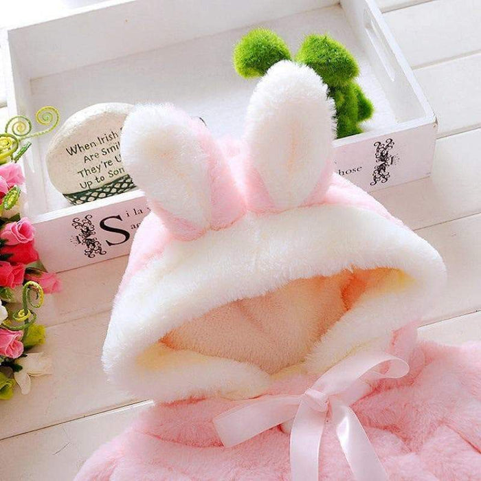 Baby Adorable Bunny Ears Soft Coat