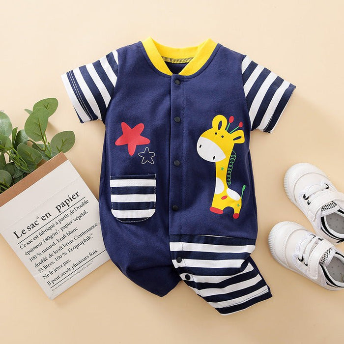 Baby Animals + Cars Print Jumpsuit (7 Designs)