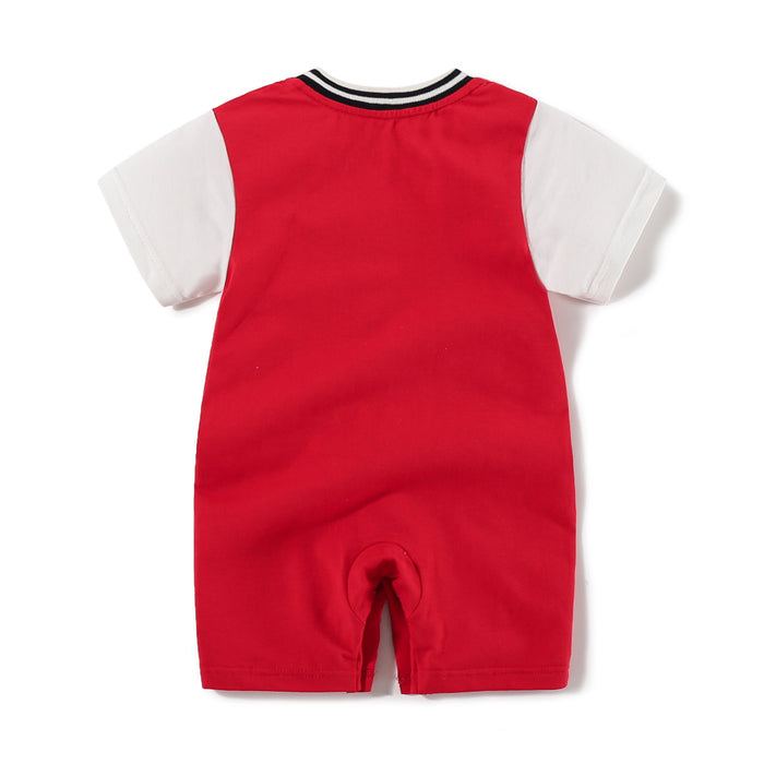 Baby Baseball Jersey Style Jumpsuit (2 Colors)