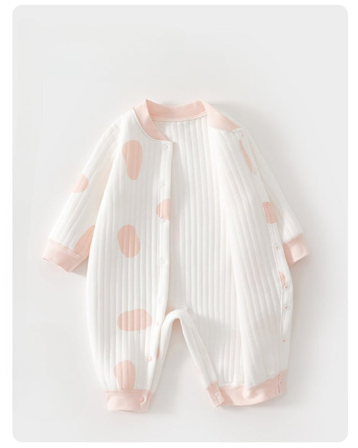 Baby Bubble Print Jumpsuit (3 Colors)