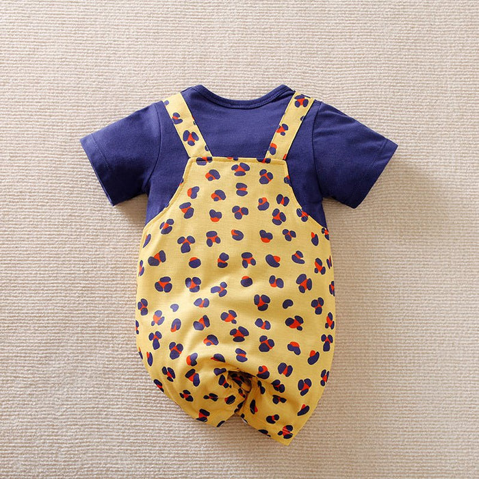 Baby Cartoon Prints Jumpsuit (4 Designs)