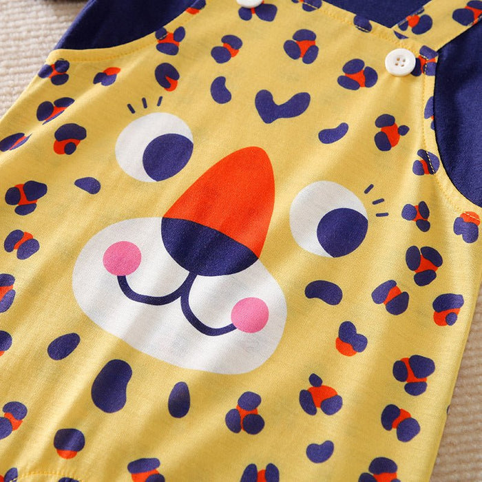 Baby Cartoon Prints Jumpsuit (4 Designs)