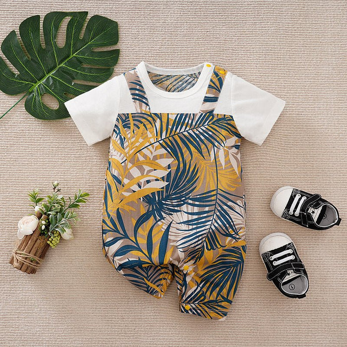 Baby Cartoon Prints Jumpsuit (4 Designs)