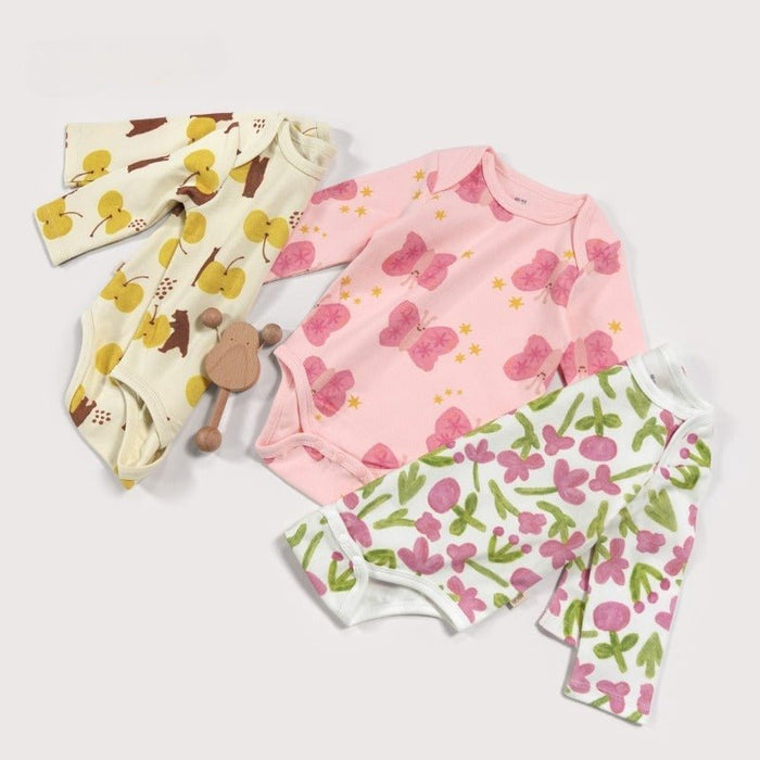 Baby Cloud and Rabbit Print Design Bodysuit (5 Designs)
