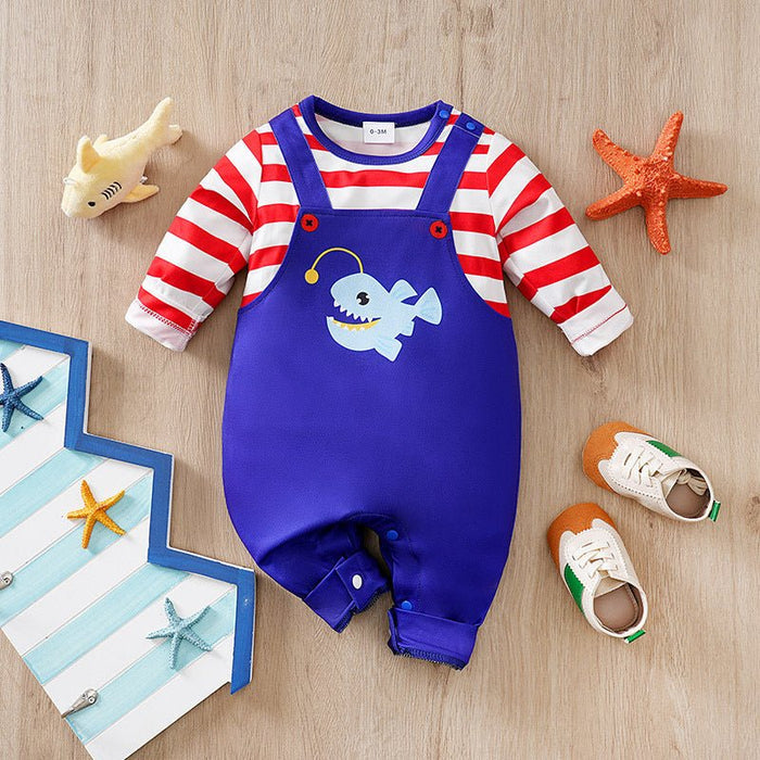 Baby Comfy Cute Animals Prints Jumpsuit (5 Designs)