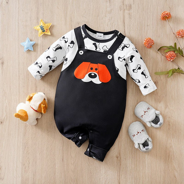Baby Comfy Cute Animals Prints Jumpsuit (5 Designs)