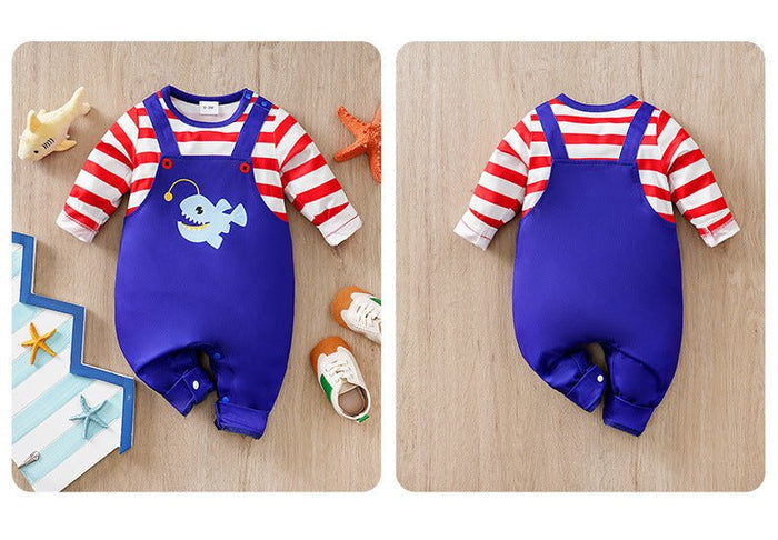 Baby Comfy Cute Animals Prints Jumpsuit (5 Designs)