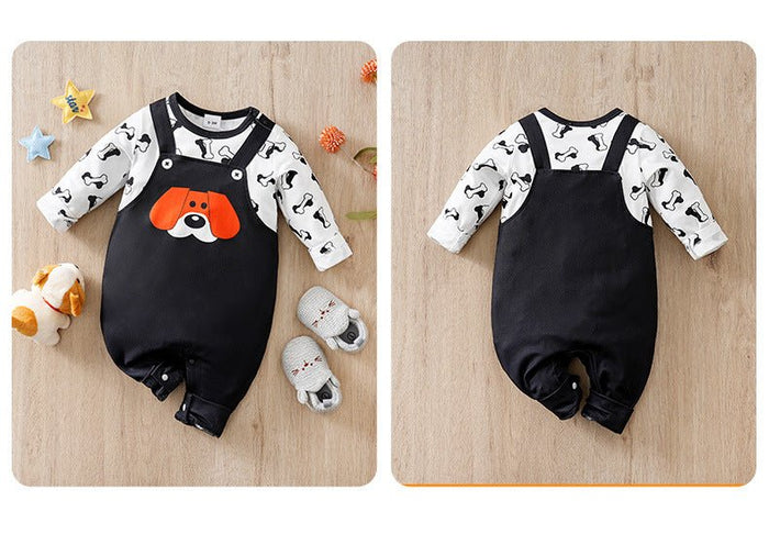 Baby Comfy Cute Animals Prints Jumpsuit (5 Designs)