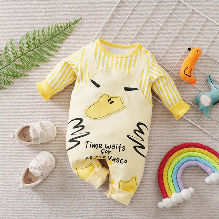 Baby Dinosaur and Bear Print Jumpsuit (6 Designs)