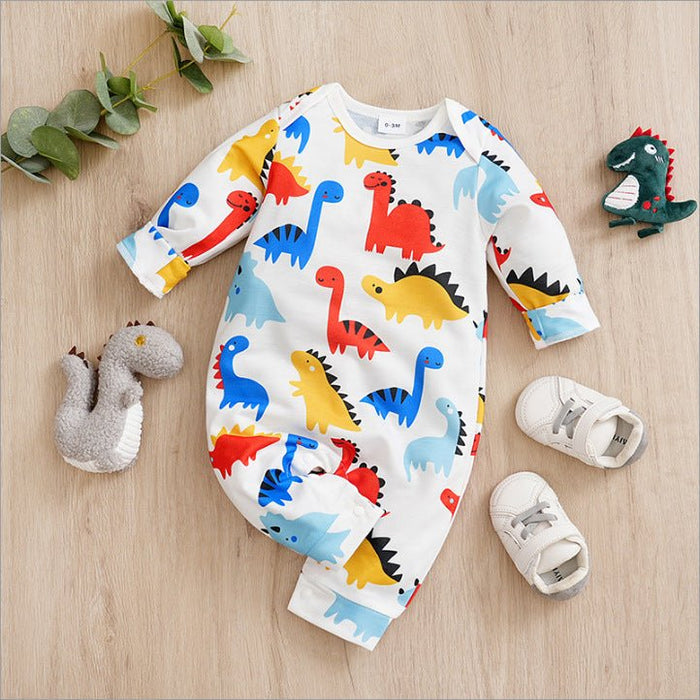 Baby Fun Mixed Prints Jumpsuit (6 Designs)