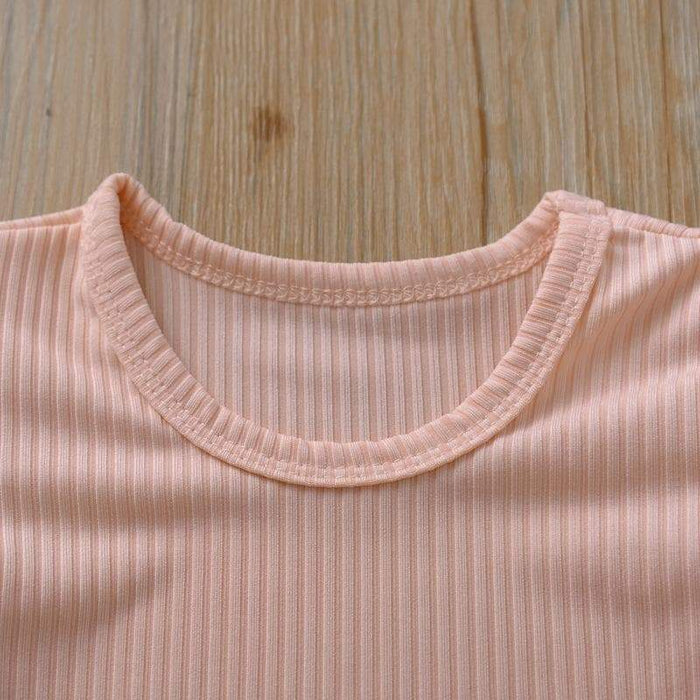 Baby Girl Ruffle Sleeves Casual Onesie (3 Colors)