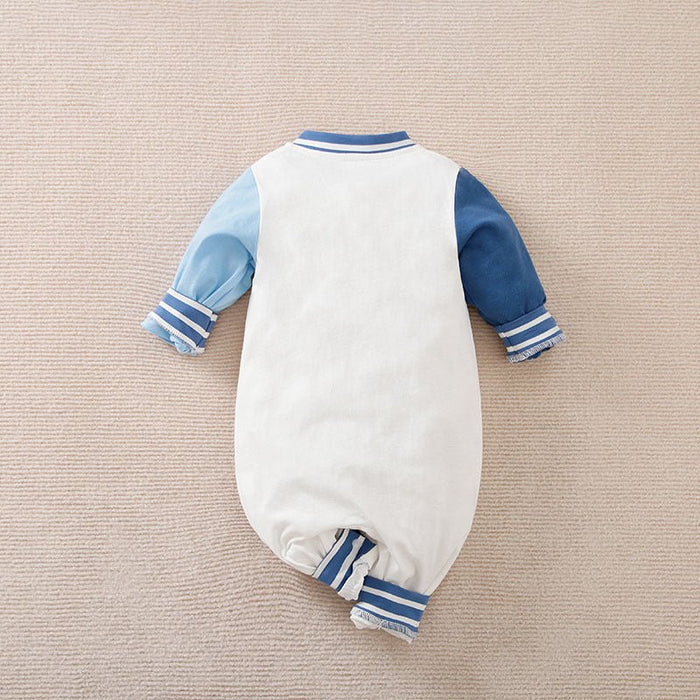 Baby I love Mommy and Firefighter Style Jumpsuit