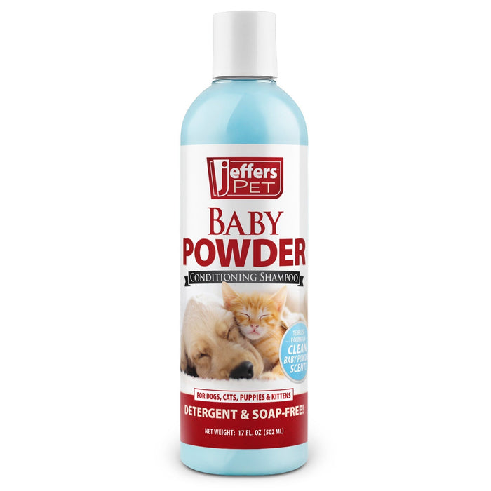 Baby Powder-Scent Puppy and Kitten Shampoo