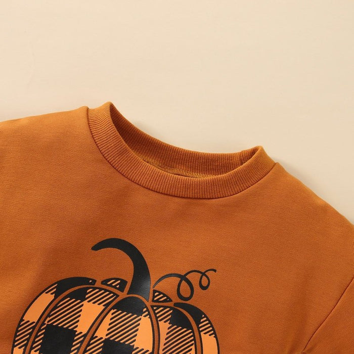 Baby Pumpkin Design Halloween Onesie