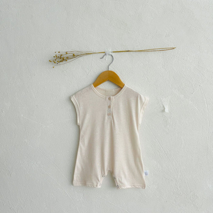 Baby's Cotton Casual Jumpsuit (3 Colors)