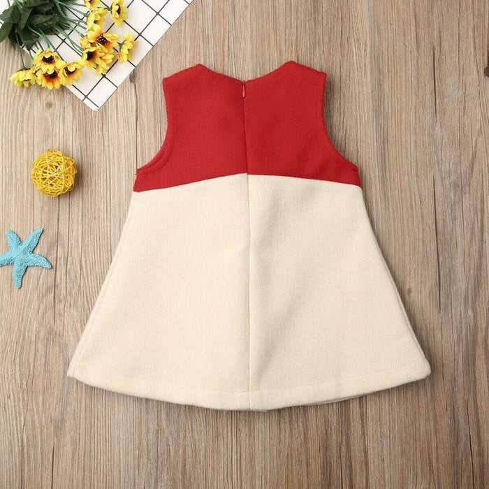 Baby/Toddler Girl Christmas Reindeer Sleeveless Dress