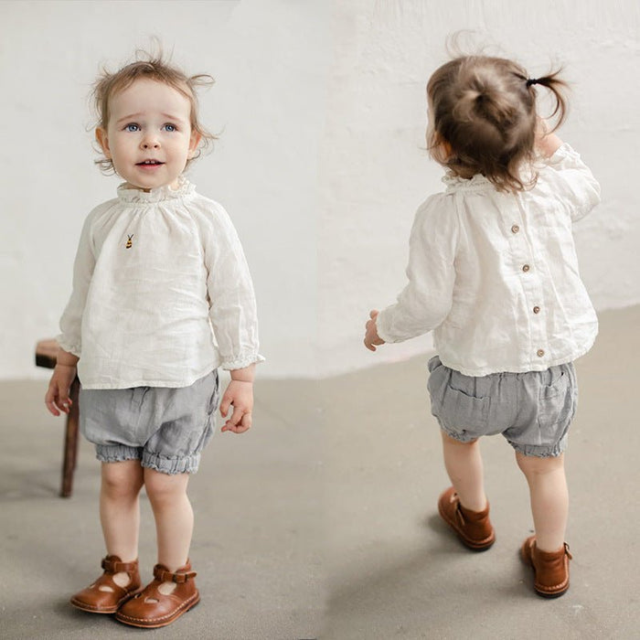 Baby/Toddler Girl Cute Mix Print Dress Shirts (3 Designs)