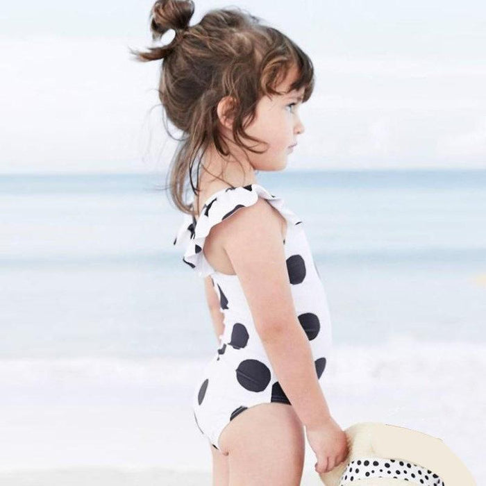 Baby/Toddler Girl's Polka Dot 2-Piece Swimwear