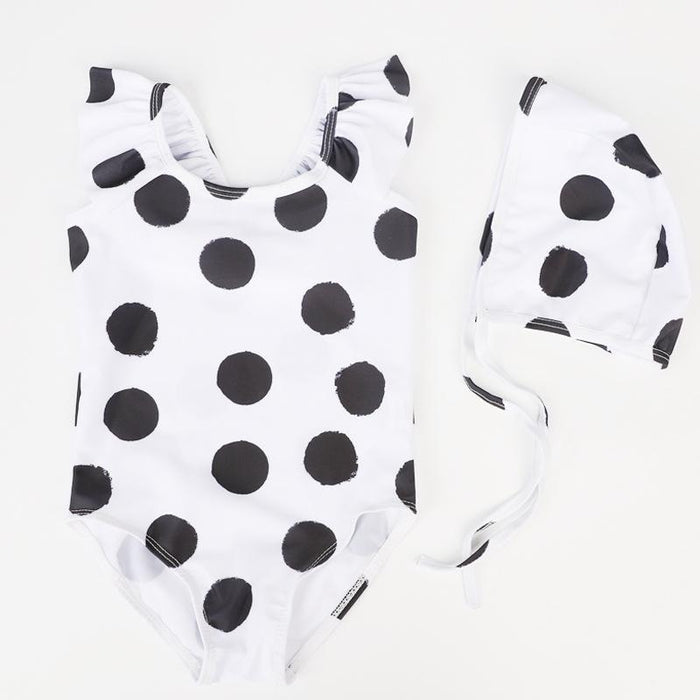 Baby/Toddler Girl's Polka Dot 2-Piece Swimwear