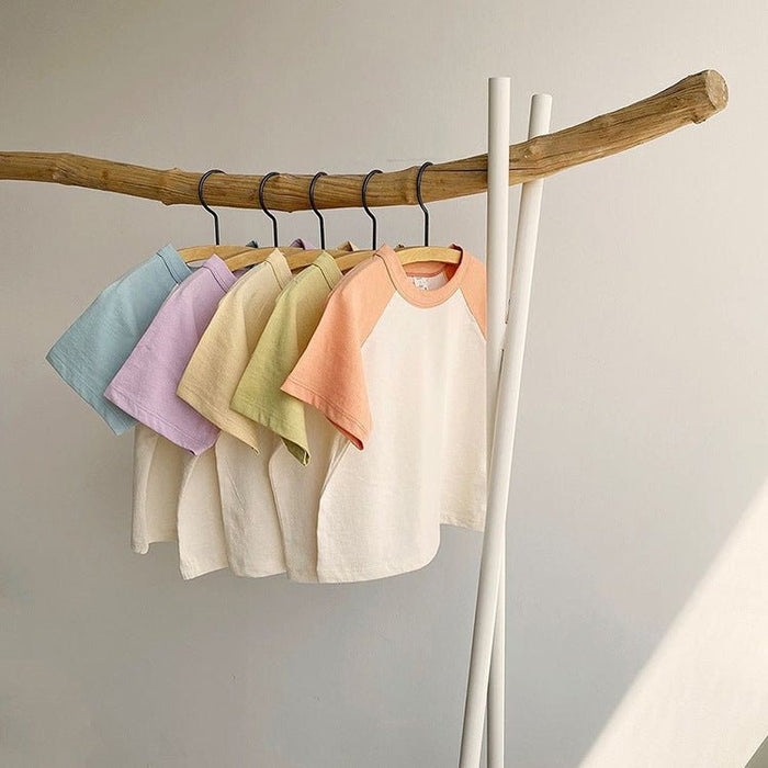 Baby/Toddler's Casual T-shirt with Matching Shorts Set (5 Colors)