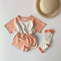 Baby/Toddler's Casual T-shirt with Matching Shorts Set (5 Colors)