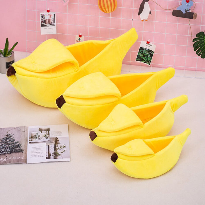 Banana Shaped Pet Bed
