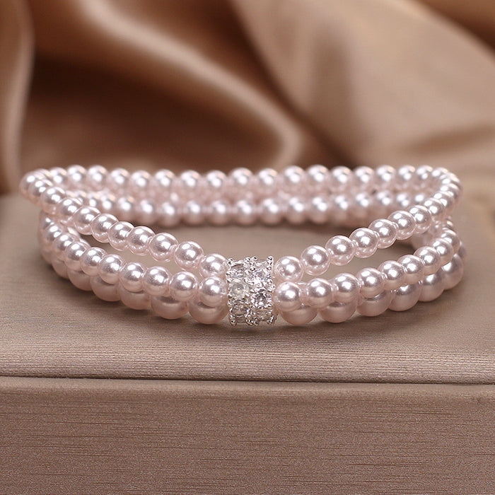 Baroque Pearl Multi-layer Twin Bracelet