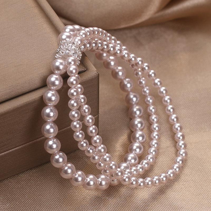 Baroque Pearl Multi-layer Twin Bracelet